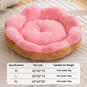 Elevate Your Pet's Comfort with Our Thick Warm Washable Detachable Pet Bed Nest