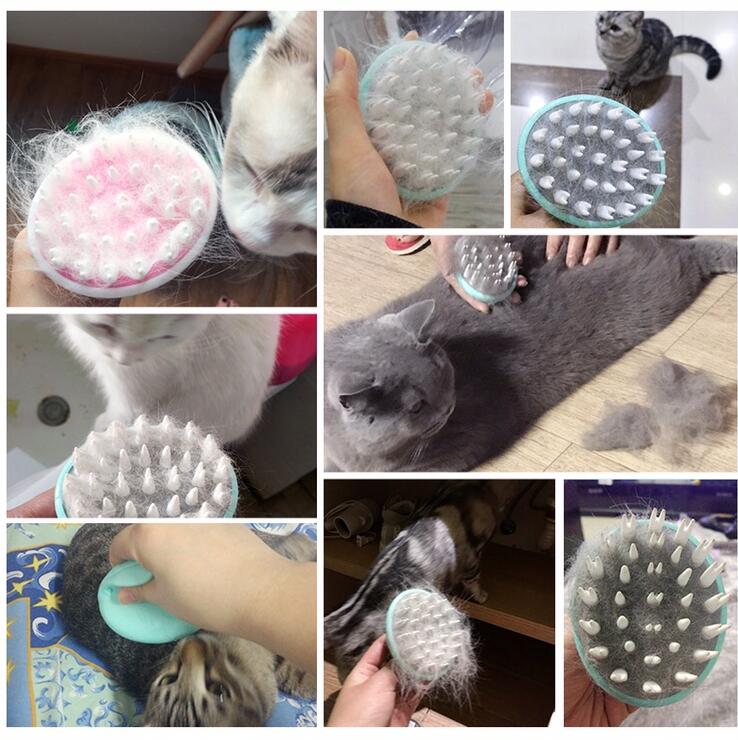 Discover the Ultimate Comfort with Our Pet Massage Bath Grooming Brush
