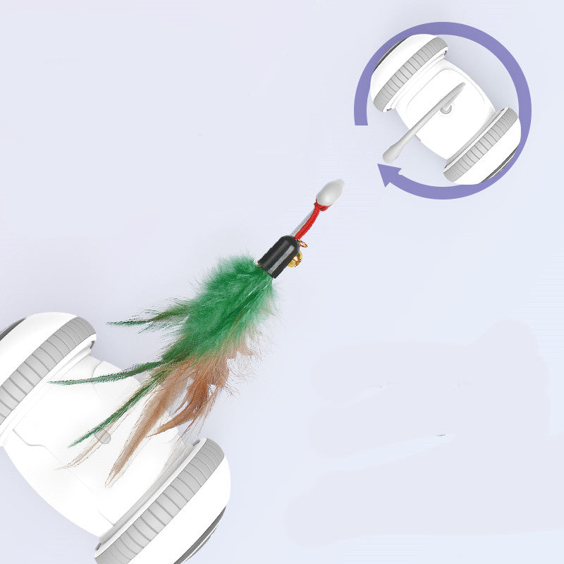 Enhance Your Cat's Playtime with Our Interactive Feather Toy