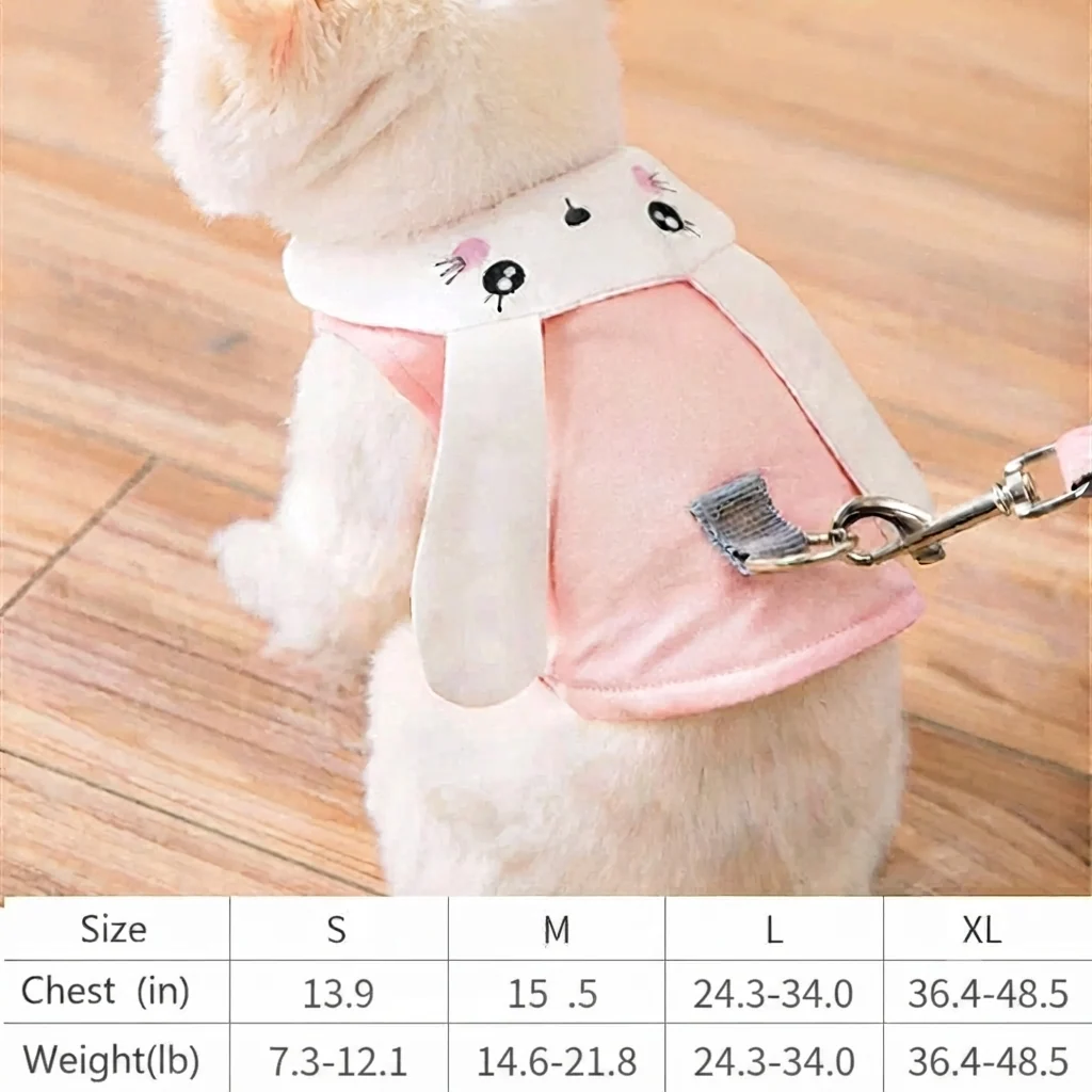 Pet Vest Chest Strap With Leash