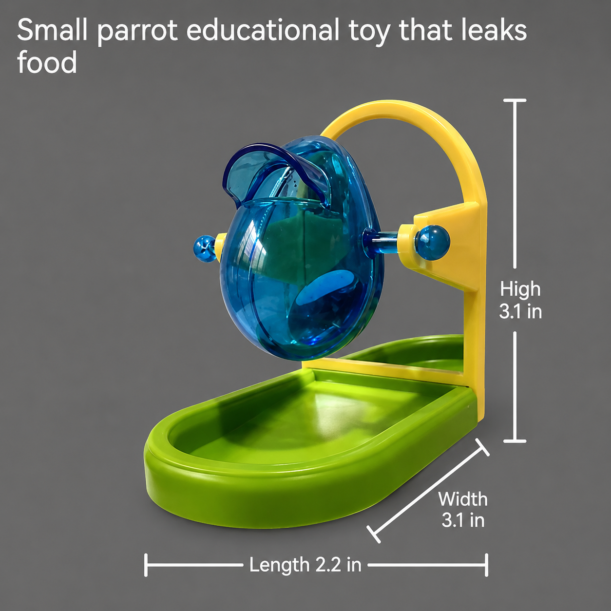 Parrot Food Leakage Toy Bird Cage Accessories