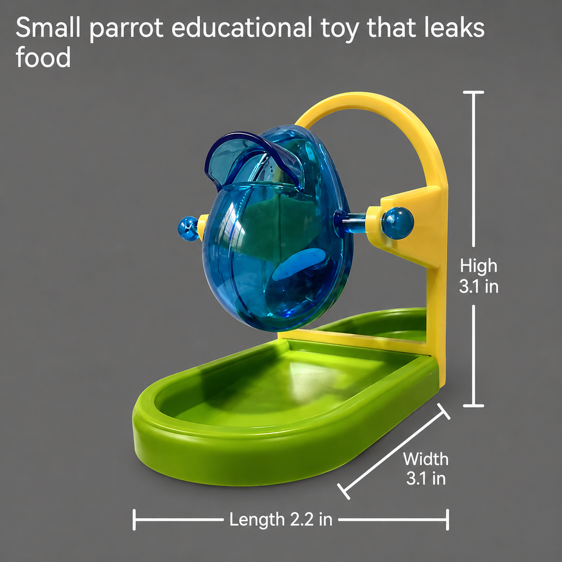 Parrot Food Leakage Toy Bird Cage Accessories