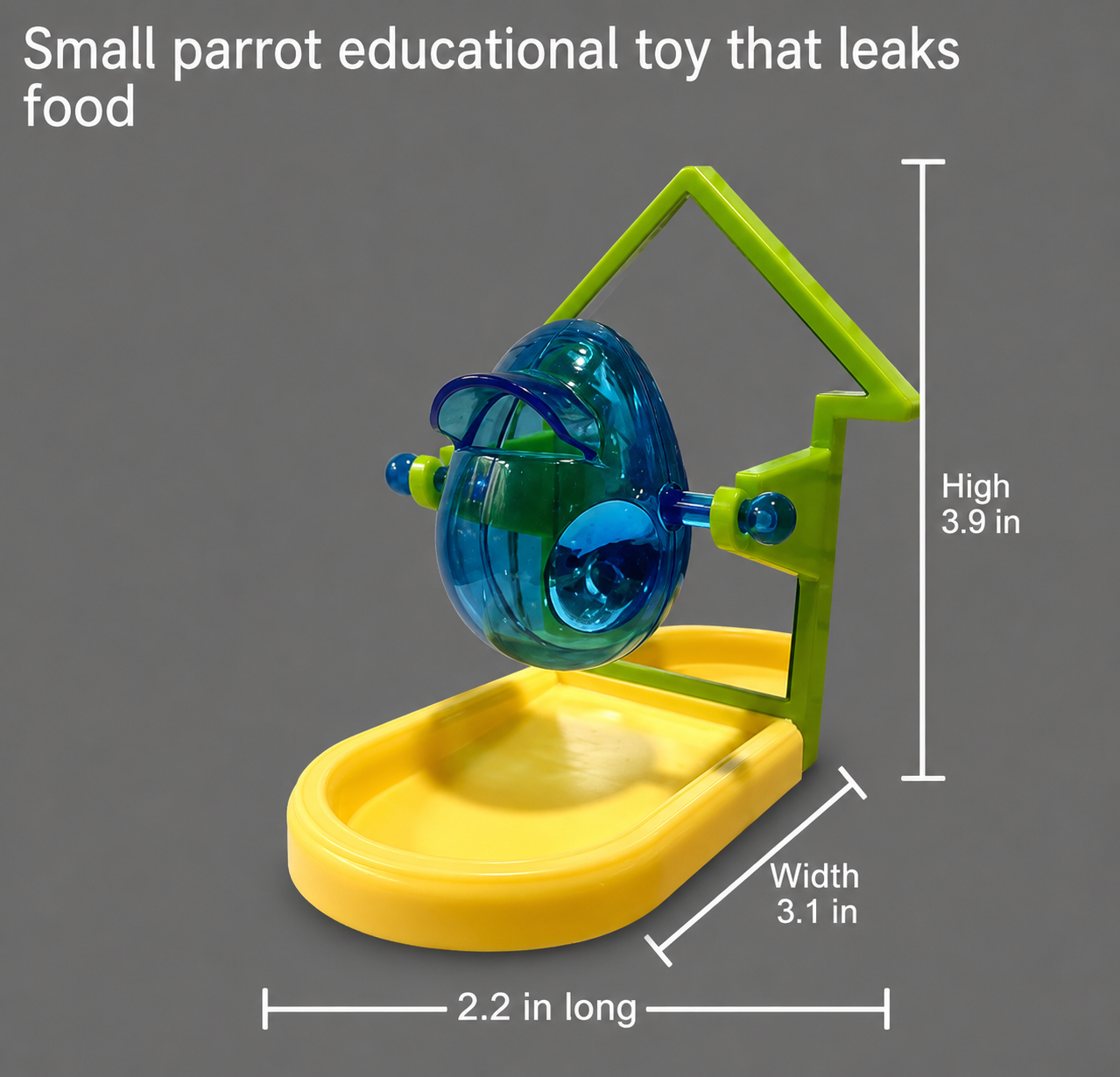 Parrot Food Leakage Toy Bird Cage Accessories
